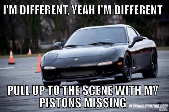I Am Different Yeah I Am Different Funny Car Meme Picture