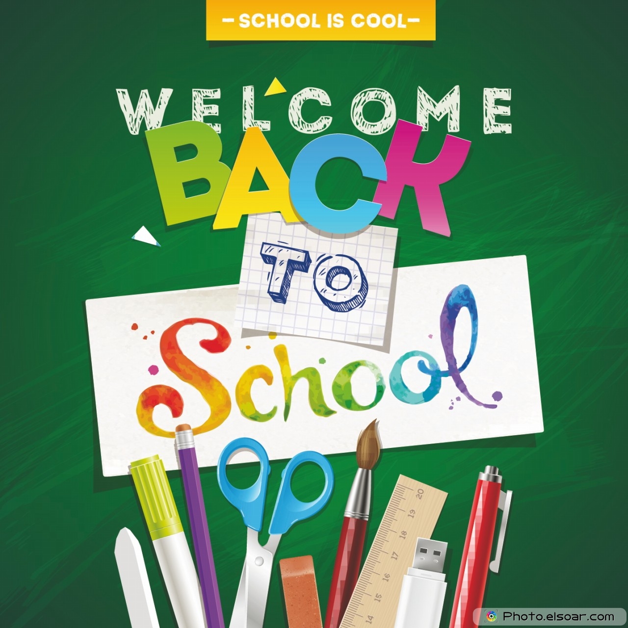 School Is Cool Welcome Back To School