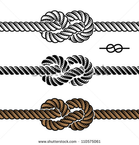 Three Rope Knot Tattoo Design