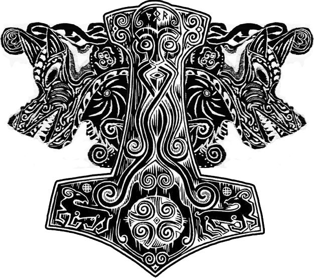 Traditional Viking Tattoo Design