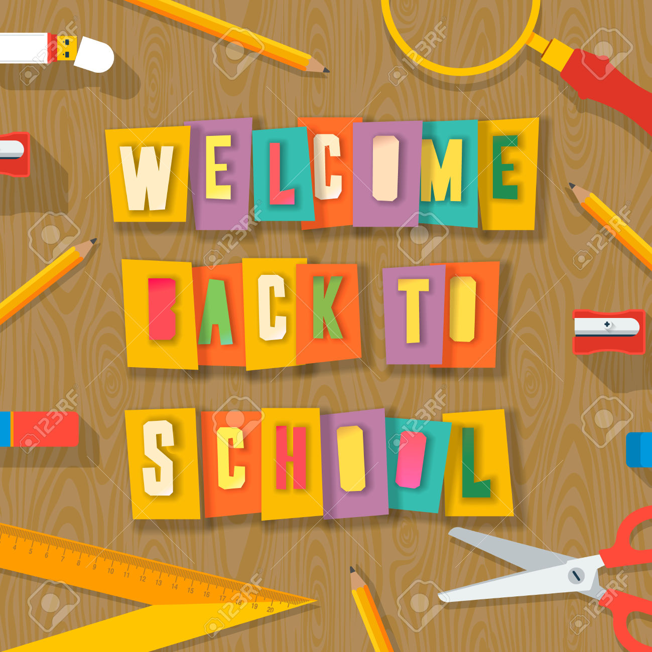 Welcome Back To School Beautiful Picture