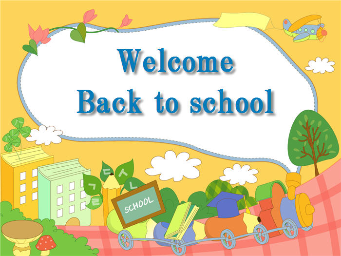 Welcome Back To School Card Image