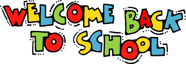 Welcome Back To School Header Clipart