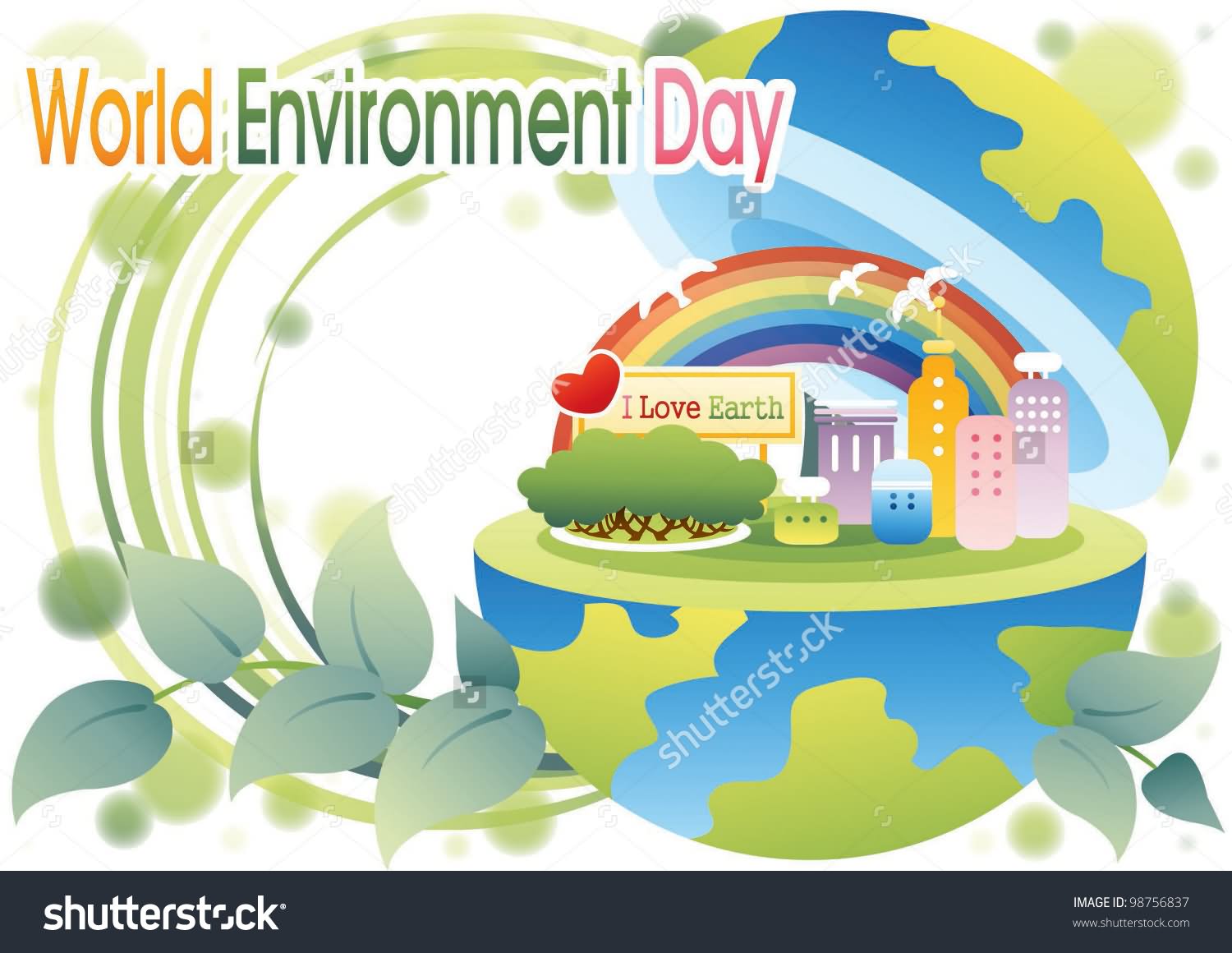 World Environment Day I Love Earth