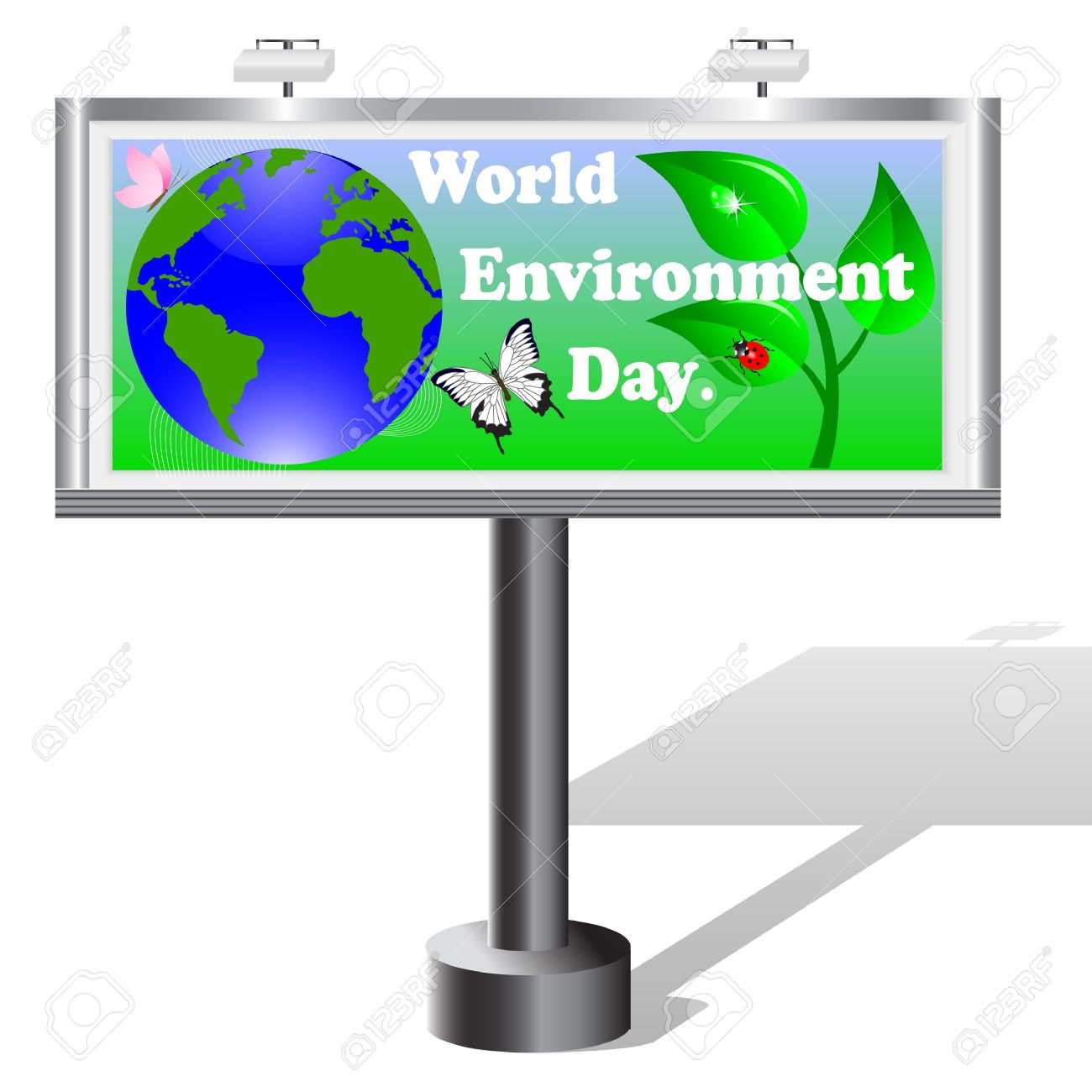 World Environment Day Signboard