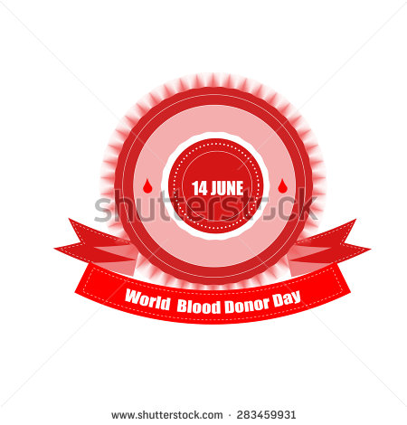 14 June World Blood Donor Day Logo