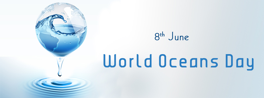 8th June World Oceans Day Facebook Cover Picture