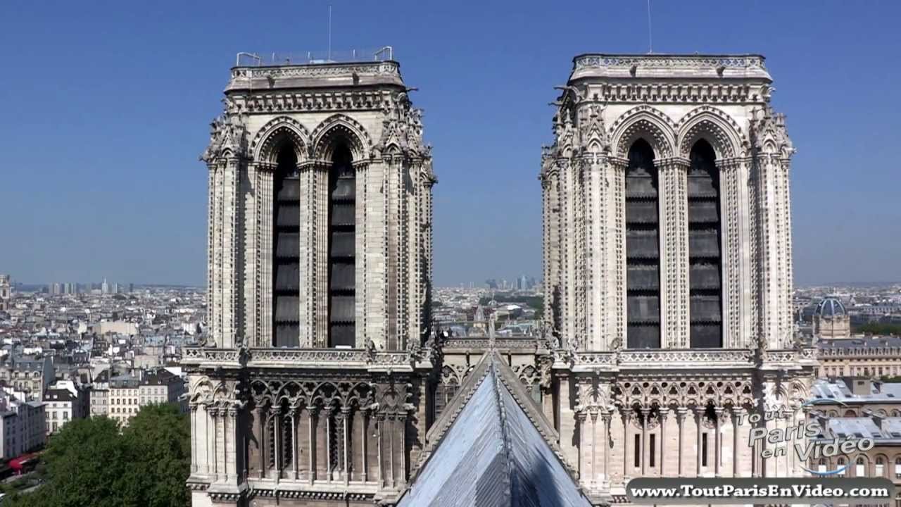 Adorable Notre Dame de Paris Tower Picture
