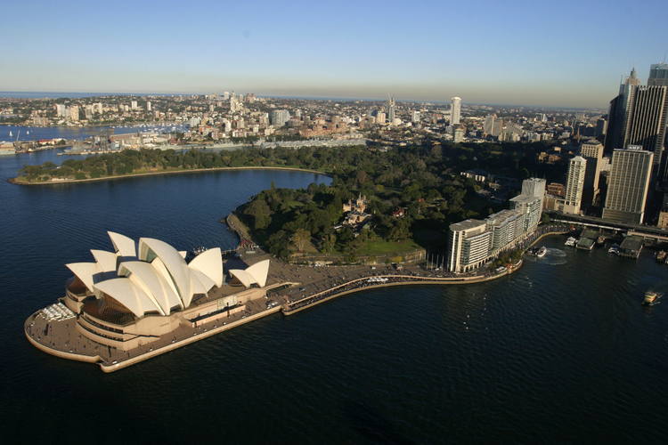 Air View Picture Of Sydney Opera House