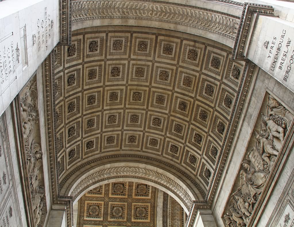 Arc de Triomphe Inside View