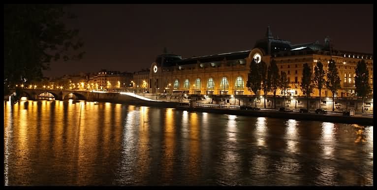 Awesome Click Of Musée d'Orsay At Night