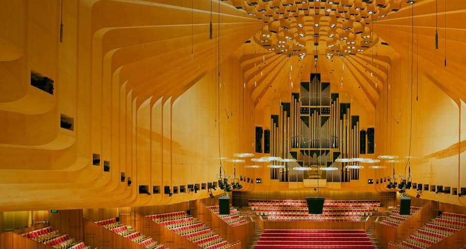 Awesome Interior Of Sydney Opera House