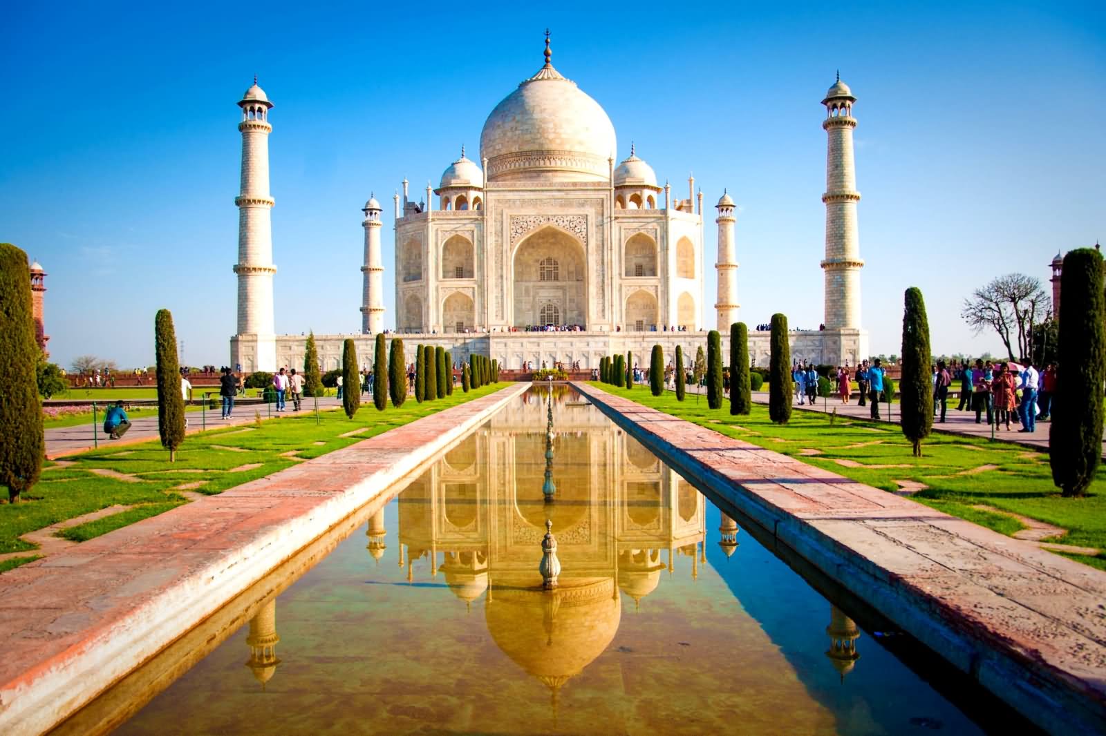 Awesome Taj Mahal HD Wallpaper