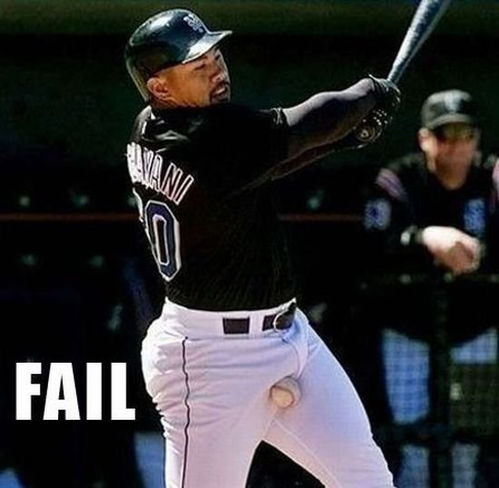 Baseball Hit Funny Sports Fail Picture For Whatsapp