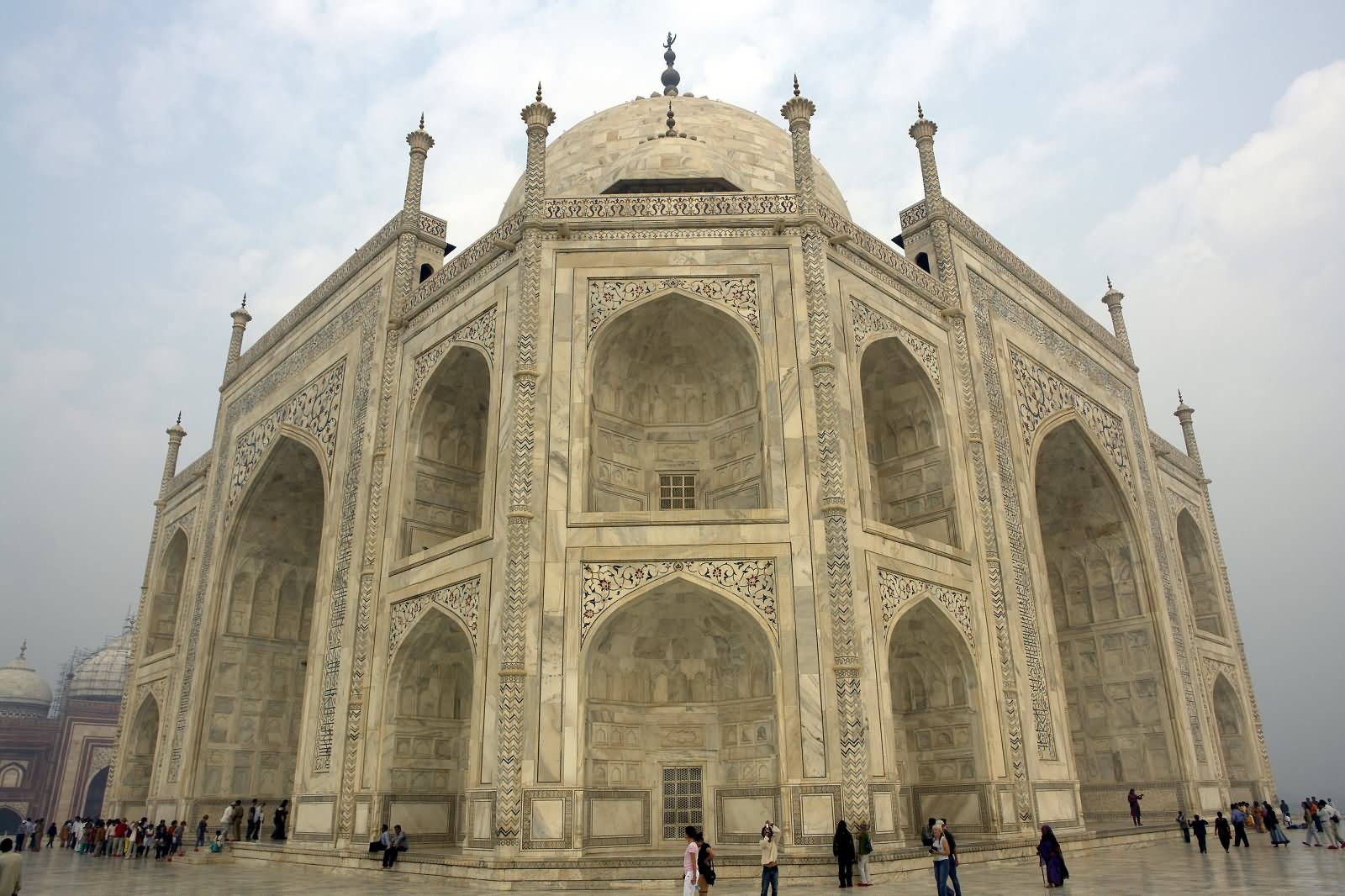 Beautiful Closeup Of Taj Mahal