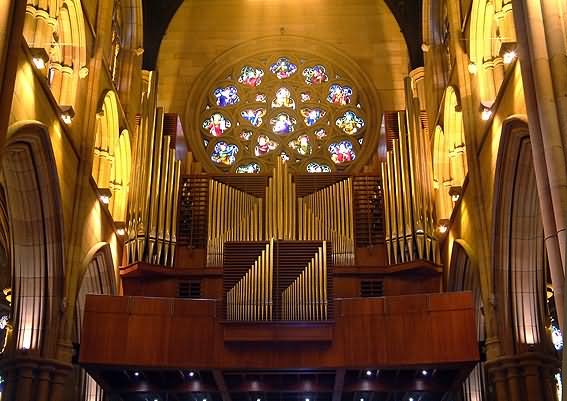 Beautiful Interior Design Of St. Mary's Cathedral Sydney