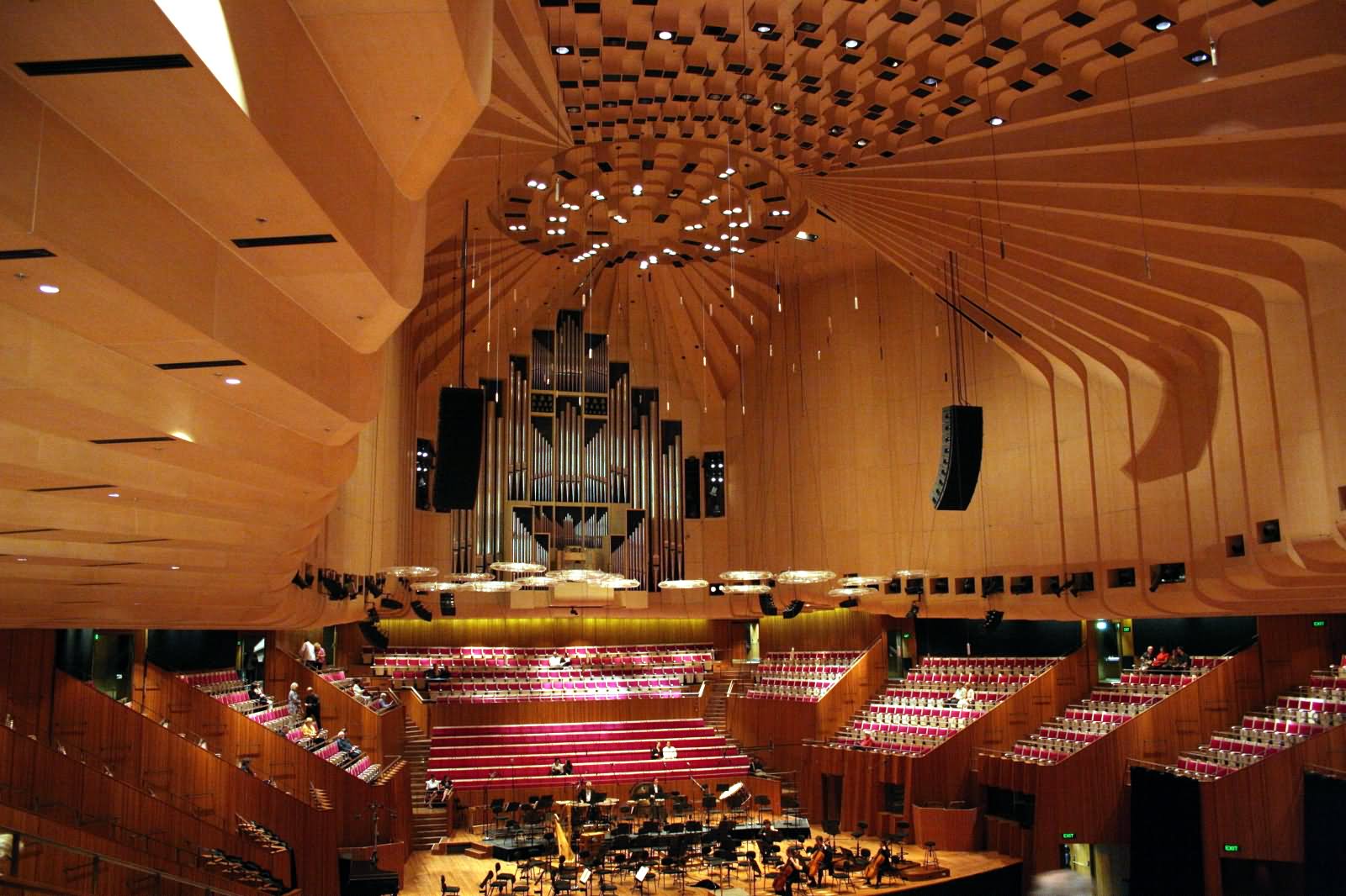 Beautiful Interior Of Sydney Opera House