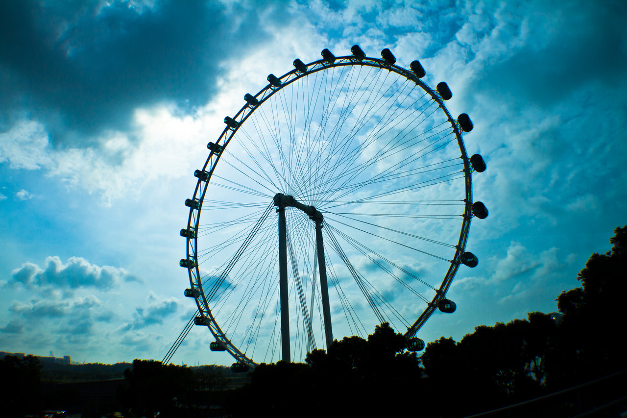 Beautiful Singapore Flyer Picture