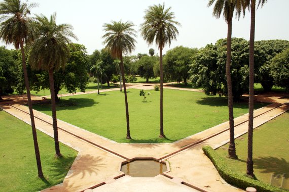 Charbagh Garden At Humayun's Tomb