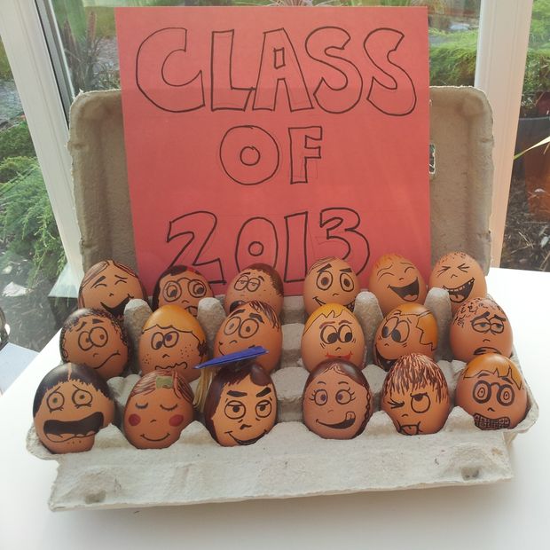 Class Of 2013 Funny Eggs Faces Picture