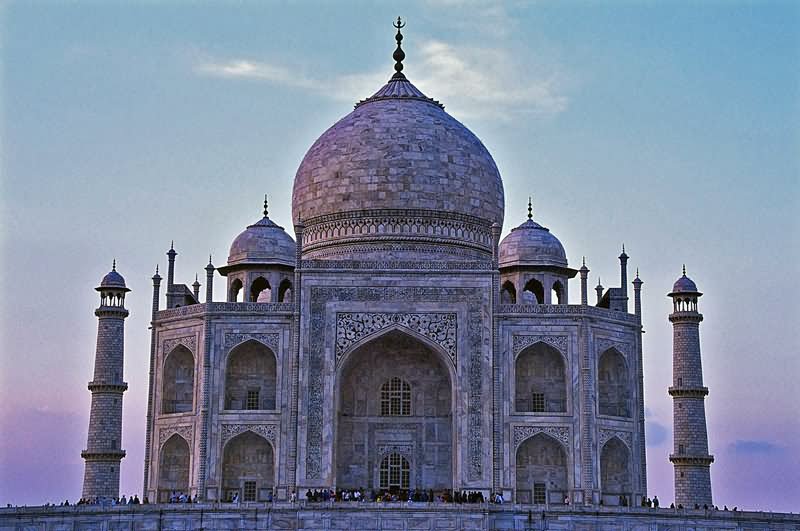 Close Up Image Of Taj Mahal
