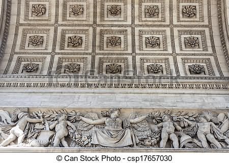 Close Up Of Arc de Triomphe Picture