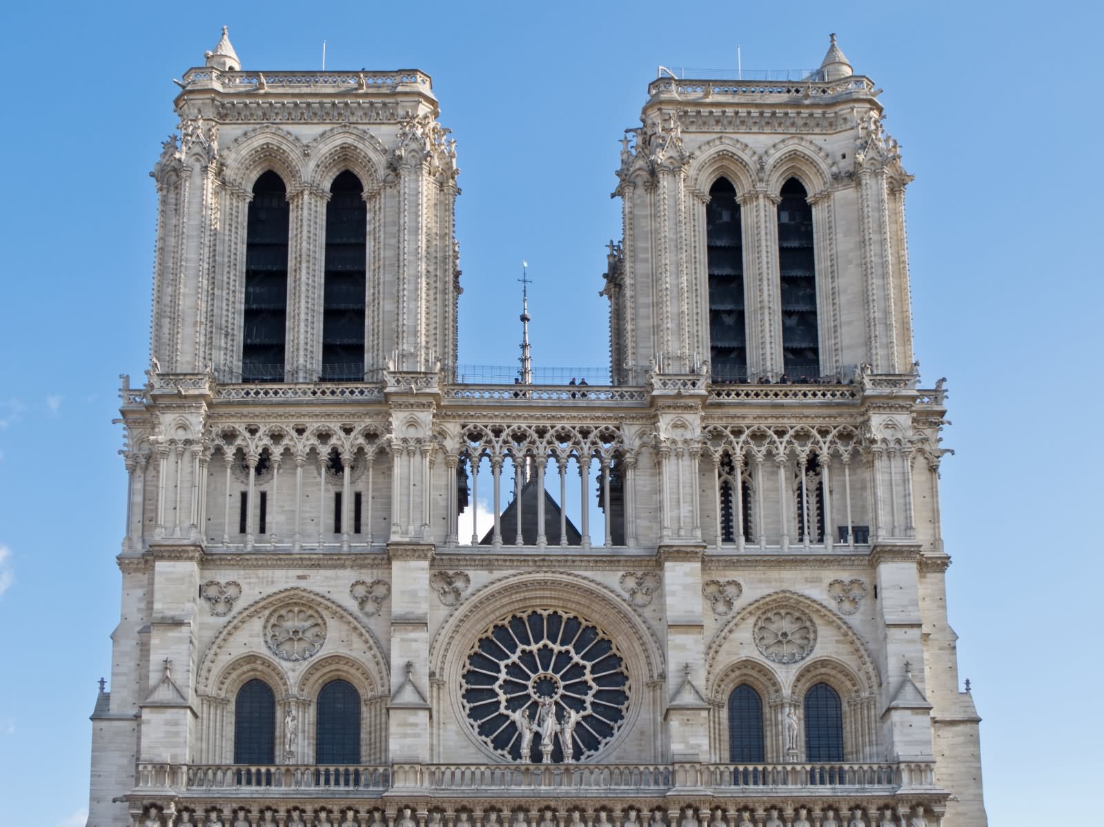 Close Up Of Notre Dame de Paris