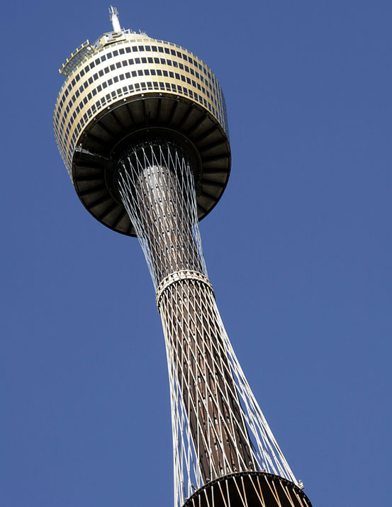 Close Up View Of Sydney Tower