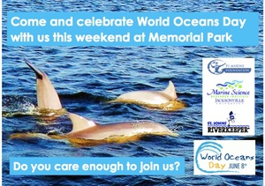 Come And Celebrate World Oceans Day Poster