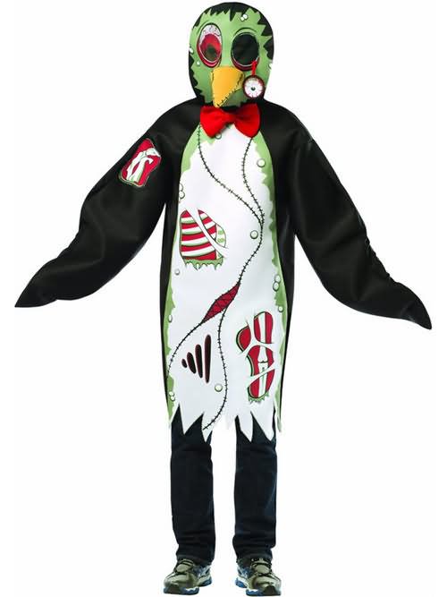 Crow Funny Zombie Costume Image