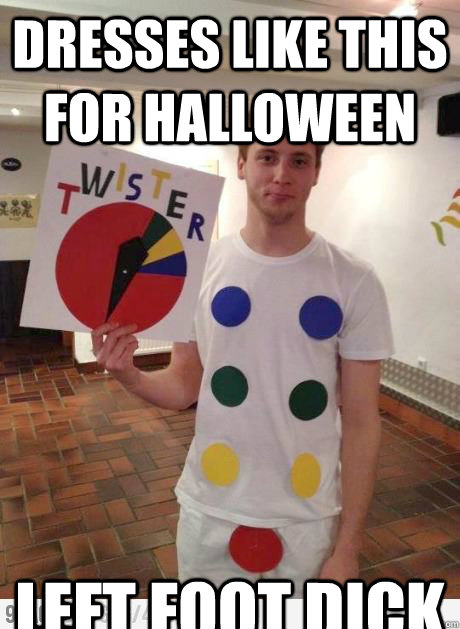 Dresses Like This For Halloween Funny Meme Image