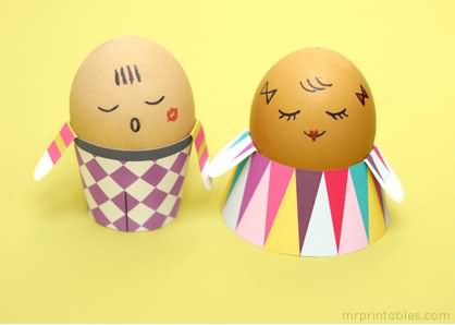Egg Couple Cute Faces Funny Image For Facebook