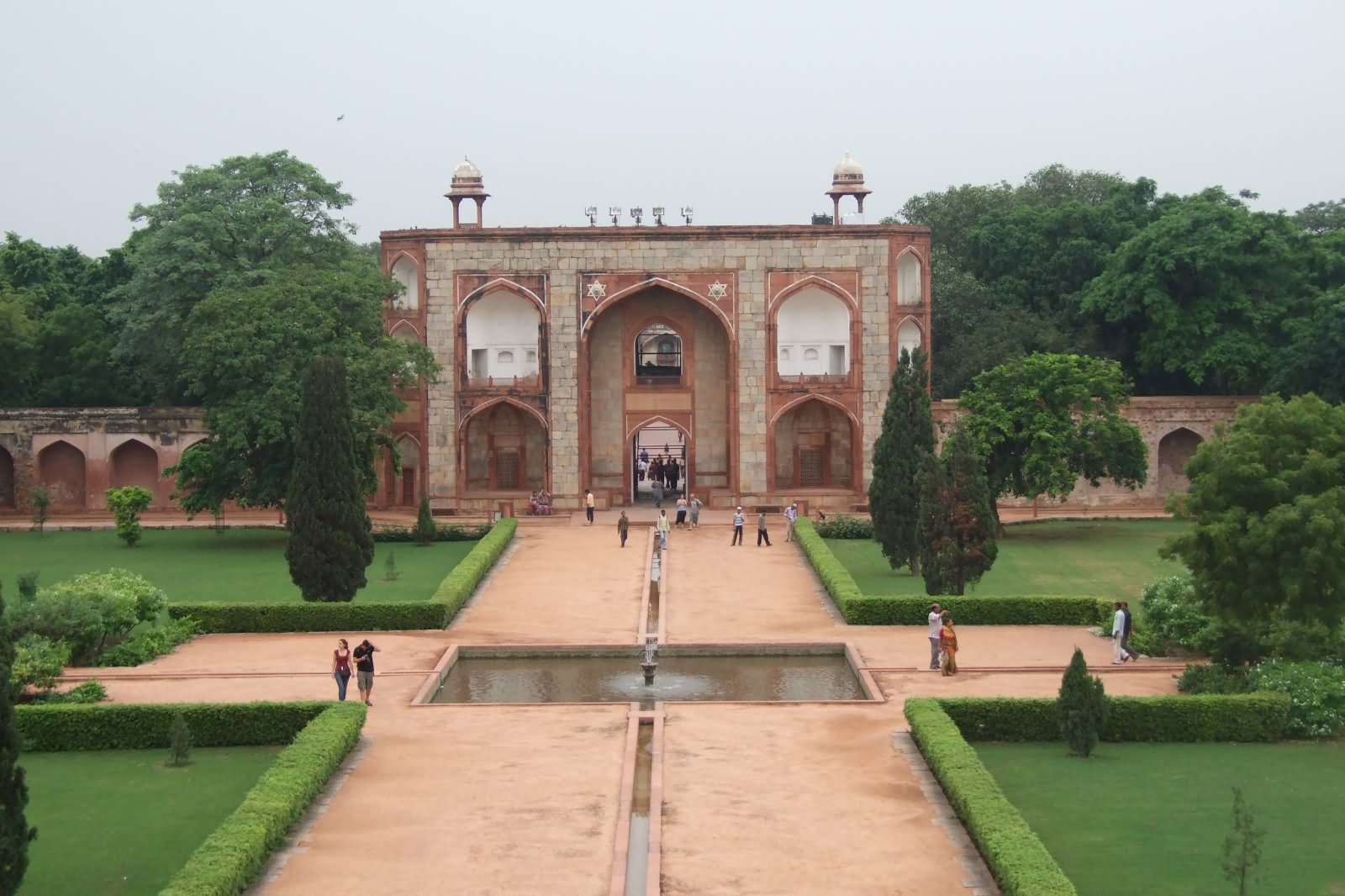 Entrance Of Humayun's Tomb And Garden