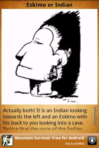 Eskimo Or Indian Optical Illusion Picture