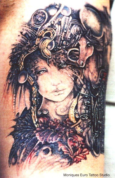 Fantasy Girl Tattoo
