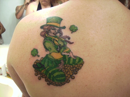5+ Female Leprechaun Tattoos