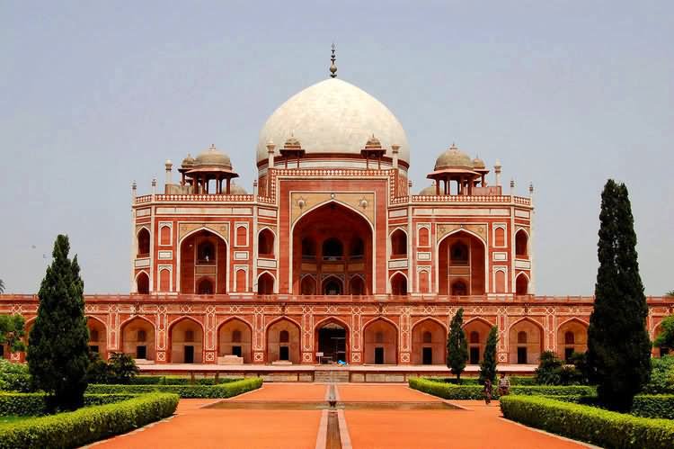 Front View Of Humayun's Tomb