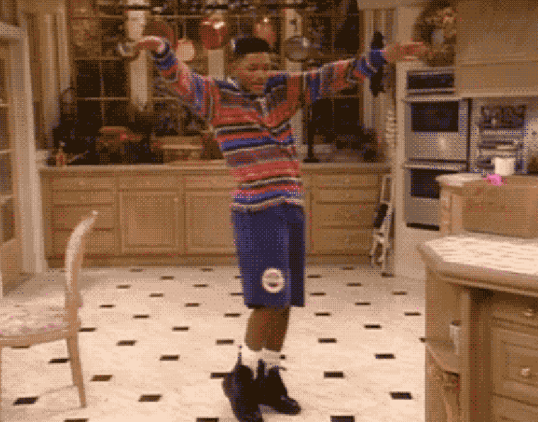 Funny Dancing Will Smith Gif Image