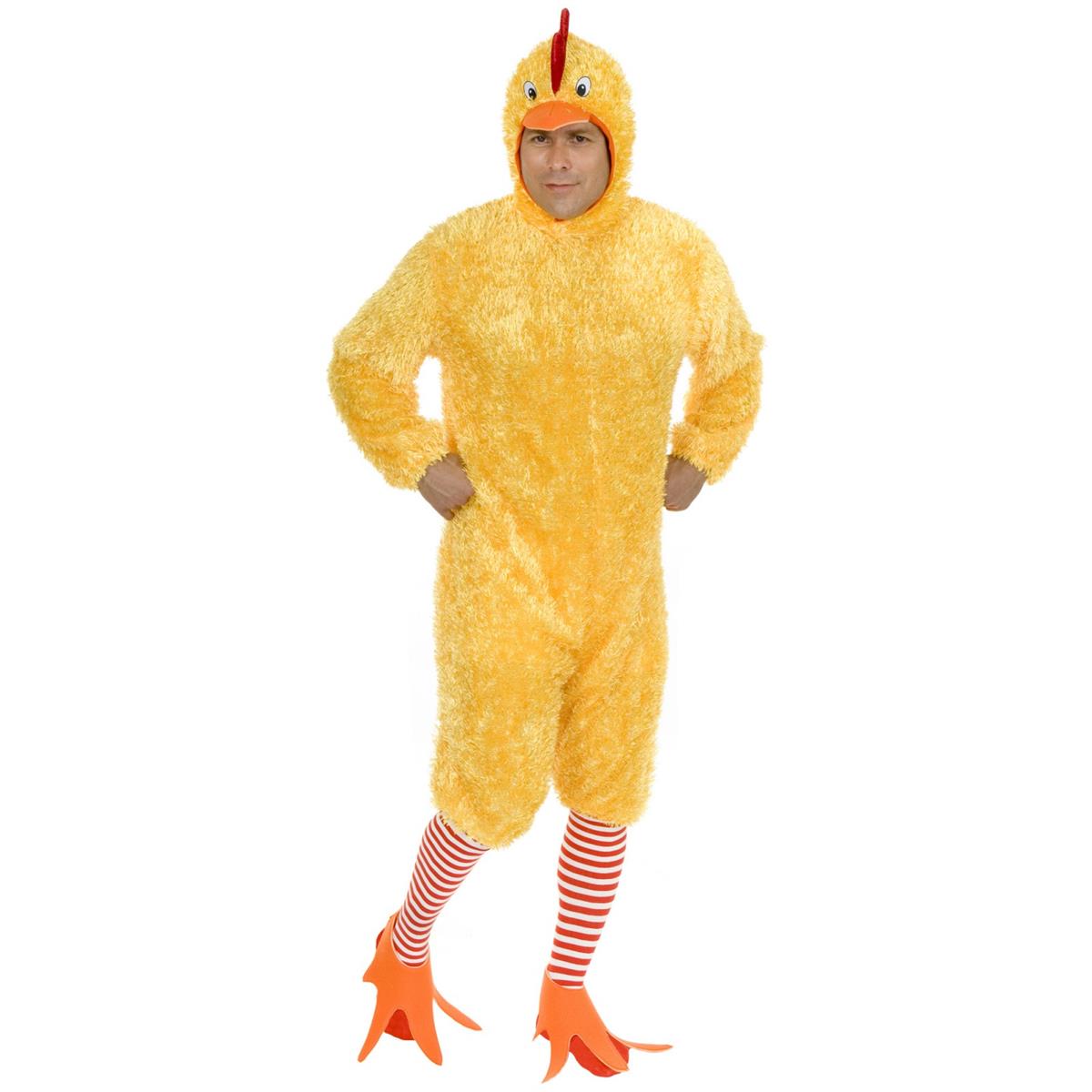 Funny Halloween Chicken Costume Man Image