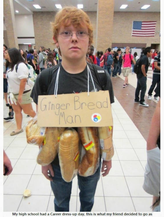 Funny Halloween Costume Ginger Bread Man Picture For Whatsapp