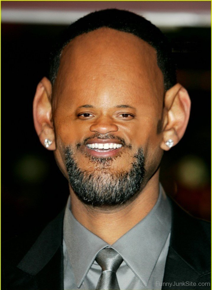 Funny Photoshopped Face Will Smith Picture