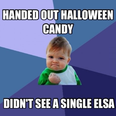 Handed Out Halloween Candy Funny Meme Image