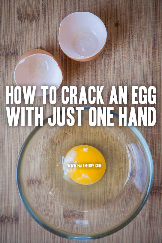 How To Crack An Egg With Just One Hand Funny Image