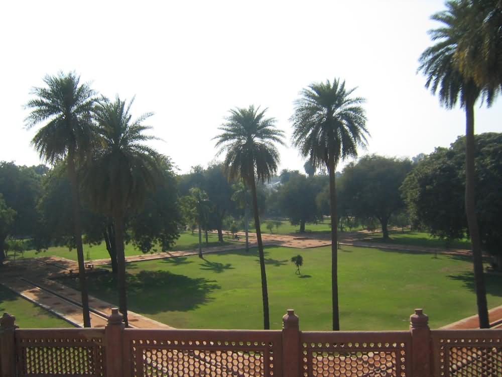 Humayun's Tomb Garden View