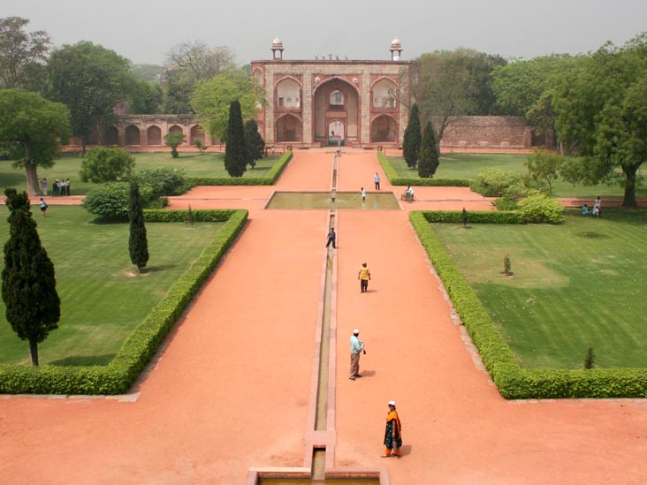 Humayun's Tomb Gate And Charbagh Garden