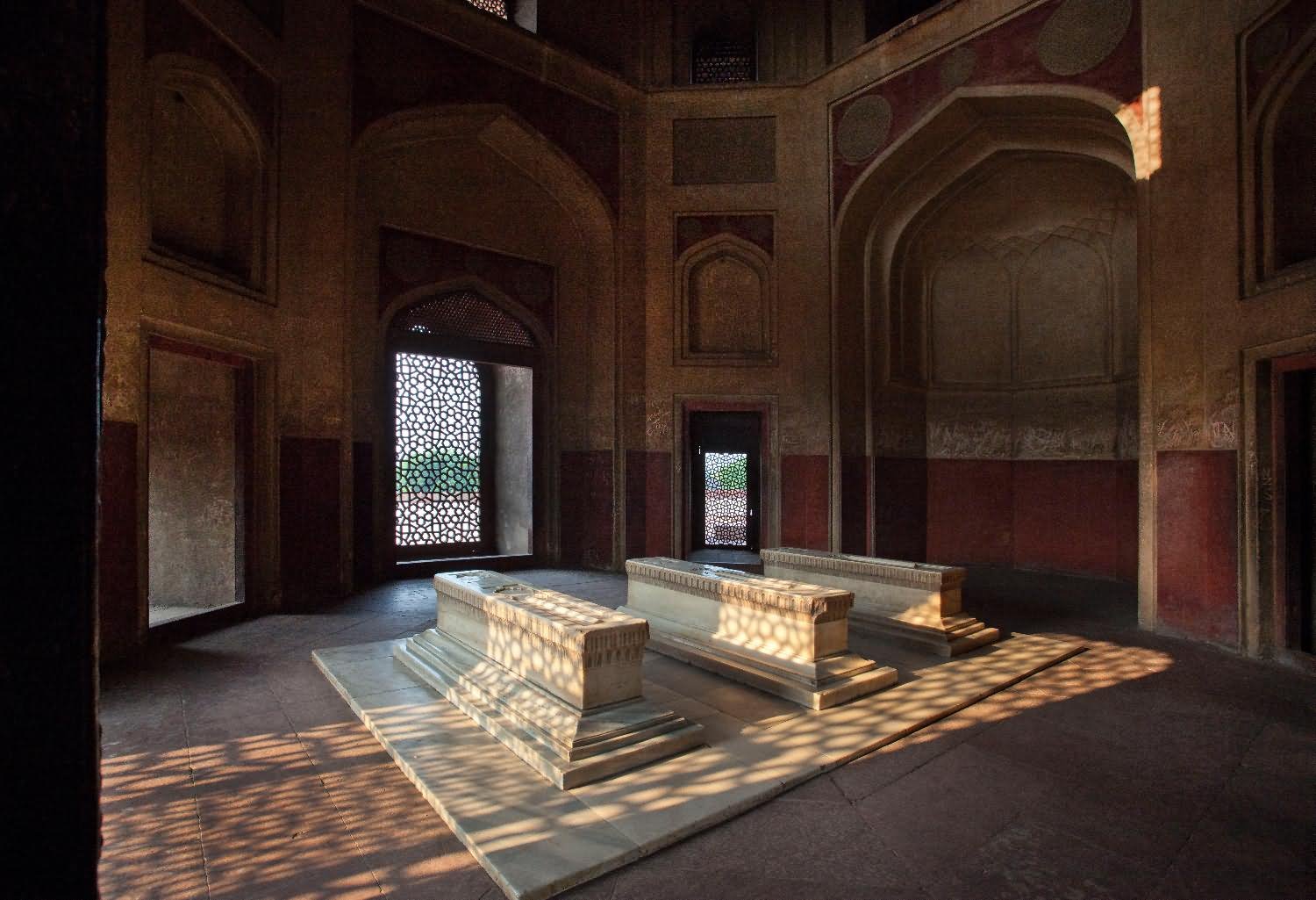 Humayun's Tomb Inside View Pattern Design