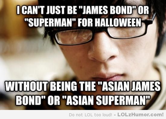 I Can't Just Be James Bond Or Superman For Halloween Funny Meme Image