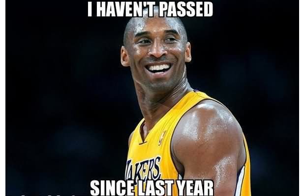 I Haven't Passed Since Last Year Funny Sports Meme Image