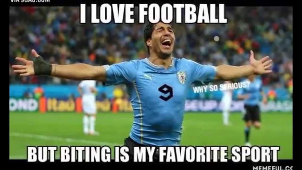 I Love Football But Biting Is My Favorite Sport Funny Meme Picture