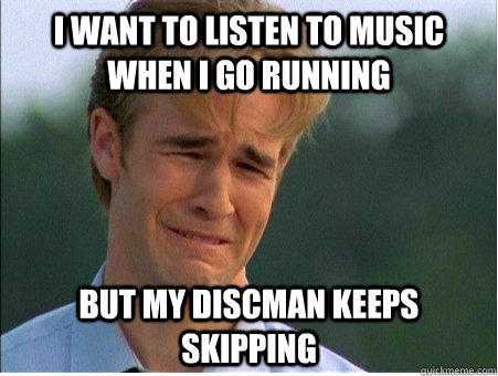 I Want To Listen To Music When I Go Running Funny Weird Meme Picture